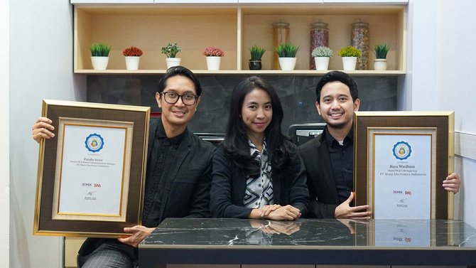 kinerja sharp electronics indonesia di semester i 2022