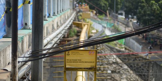 Penjelasan Waskita soal Pipa Bocor di Proyek Halte Busway Cawang