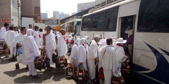 Lima Kloter Jemaah Haji Indonesia Mulai Diberangkatkan ke Madinah Hari Ini