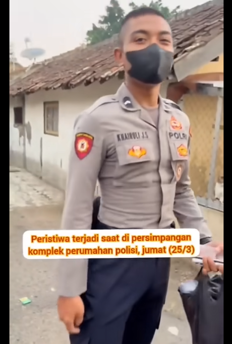 bikin salfok ketika polisi senior ketemu junior di jalanan