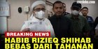 VIDEO: Habib Rizieq Shihab Bebas, Disambut Keluarga dengan Salawat di Petamburan