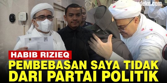 VIDEO: Pernyataan Tegas Habib Rizieq, Bebas Bersyarat Bukan Dari Partai ...