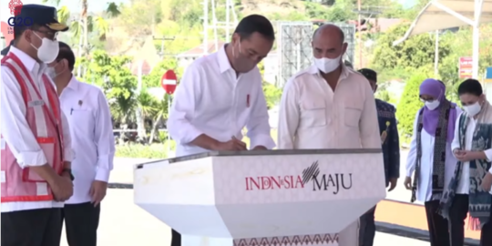 Resmikan Bandara Komodo, Jokowi Optimis Labuan Bajo jadi Destinasi Terbaik di Dunia