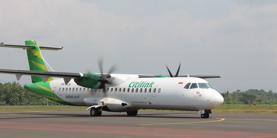 Baru 15 Menit Mengudara, Citilink Mendarat Darurat di Bandara Juanda