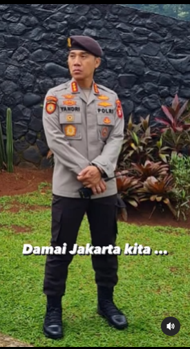 sosok kombes yandri irsan ditunjuk jadi plt kapolres jaksel