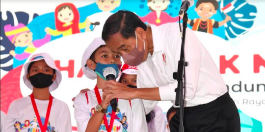 Jokowi: Jangan Paksa Anak Sesuai Keinginan Orang Dewasa