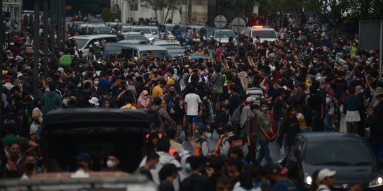 Heboh Citayam Fashion Week, Begini Ramainya Kawasan Dukuh Atas di Akhir Pekan