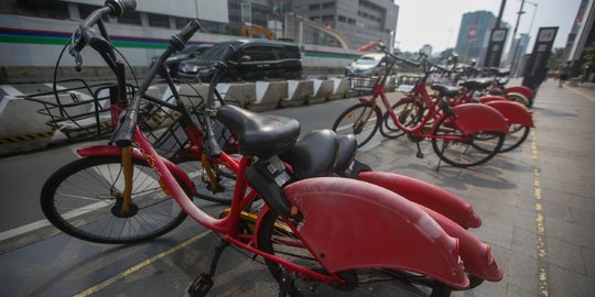 Kondisi Bike Sharing di Jakarta Tak Terawat, Ini Penjelasan Pemprov DKI