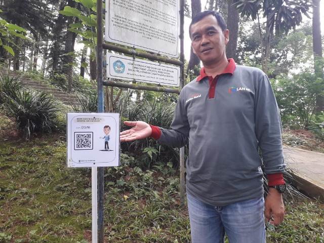 tahura gunung kunci di sumedang