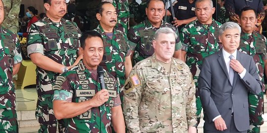 Jenderal Andika Terima Kunjungan Panglima Militer AS: Ini Pertama Dalam 14 Tahun