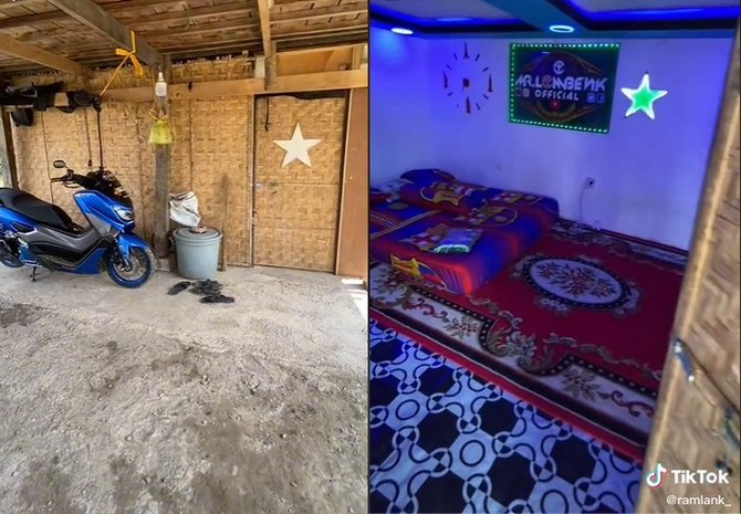 deretan rumah gubuk dari luaran namun dalamannya mewah bikin tercengang