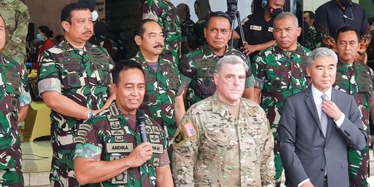 Moeldoko Nilai Wajar Panglima Militer AS Temui Jenderal Andika Perkasa