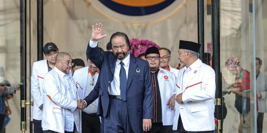 Surya Paloh: PDIP Rekan Koalisi NasDem di Pemerintahan, tapi Belum Bicara 2024