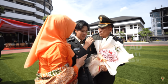 Sosok Perwira Wanita TNI AD Letda Virly Luthfita, Ternyata Ayahnya Mayor Infanteri