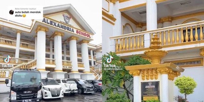 Megah Bak Istana, Intip Potret Sekolah Islam Unggulan yang Viral di Tiktok