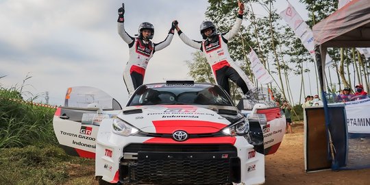Mengenal GR Yaris AP4, Jagoan Toyota Gazoo Racing Indonesia di Kejurnas Sprint Rally