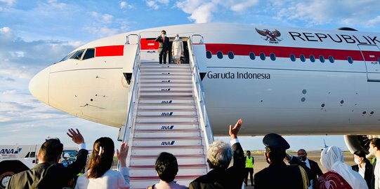 Dari Tokyo, Jokowi dan Iriana Bertolak ke Korea Selatan