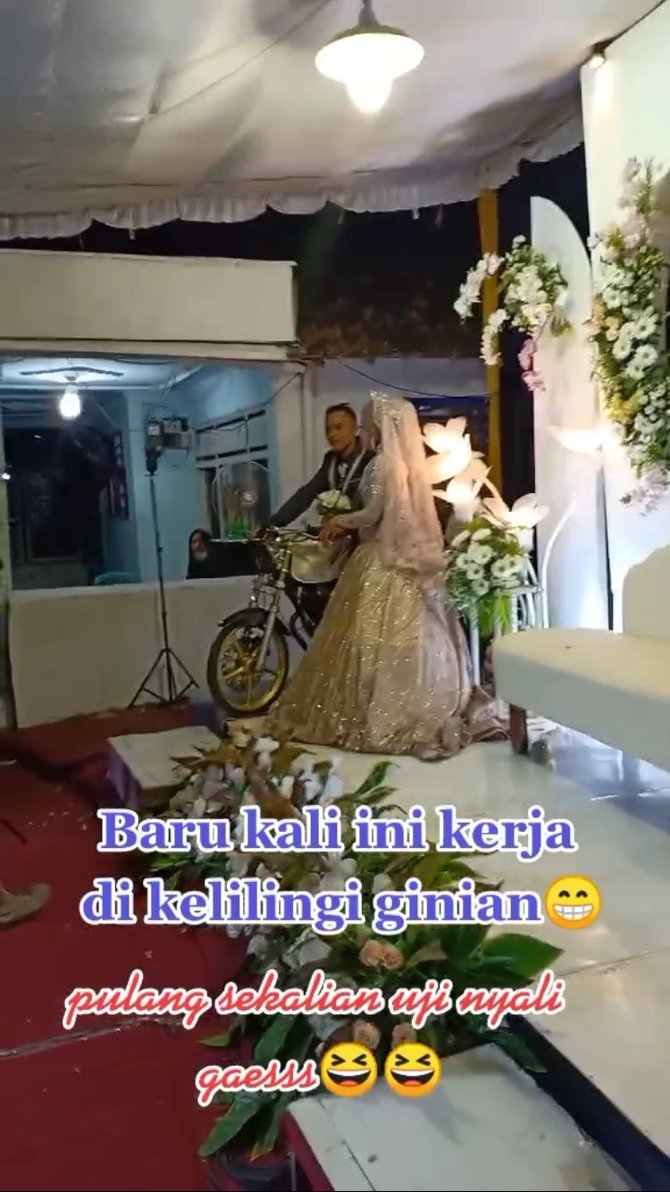 pernikahan di rumah dekat pemakaman