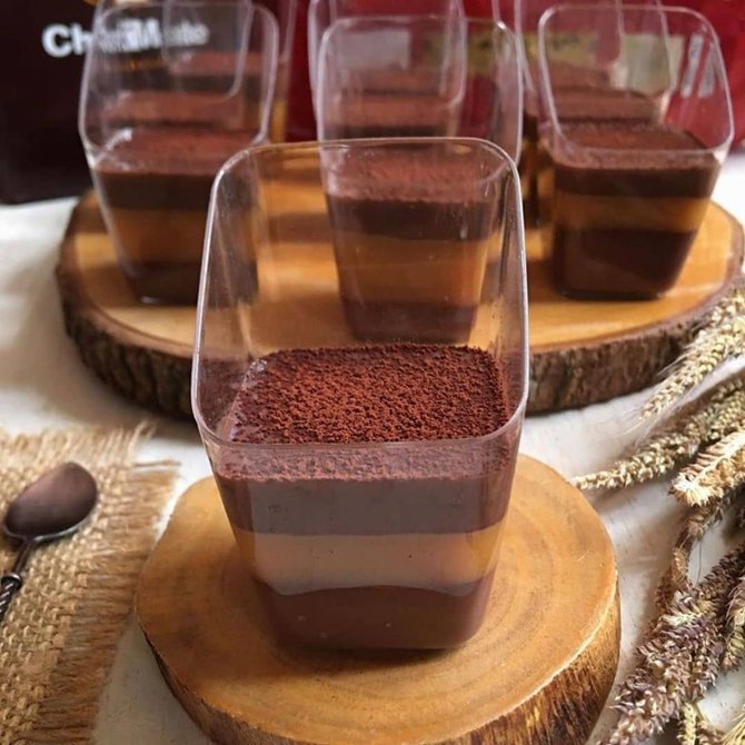 12 resep puding cokelat manis dan lembut camilan ringan menyehatkan