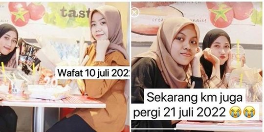 Dua Sahabatnya Meninggal di Waktu yang Berdekatan, Kisah Wanita Ini Viral di Medsos