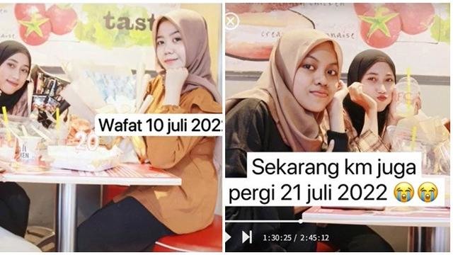 dua sahabatnya meninggal di waktu yang berdekatan kisah wanita ini viral di medsos