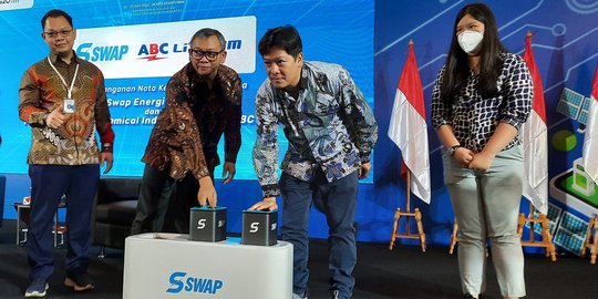 PT Swap Energi Indonesia dan Baterai ABC Incar Percepatan Penggunaan Motor Listrik
