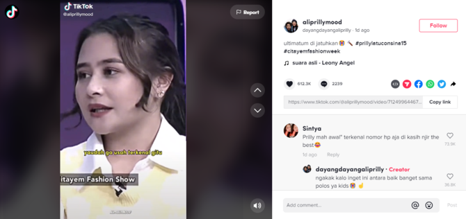 prilly latuconsina beri tanggapan soal video jeje yang viral pesannya menohok