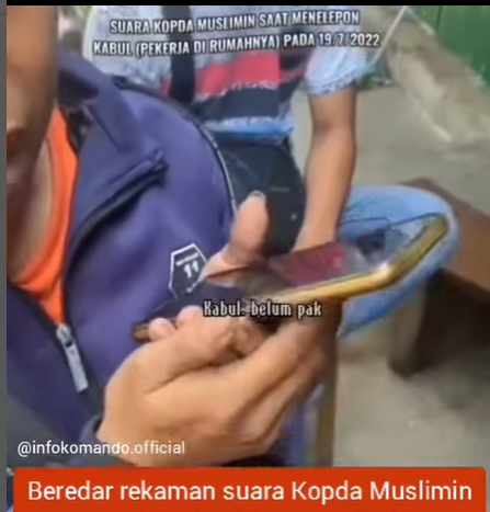 viral kopda muslimin telepon art sebelum tewas