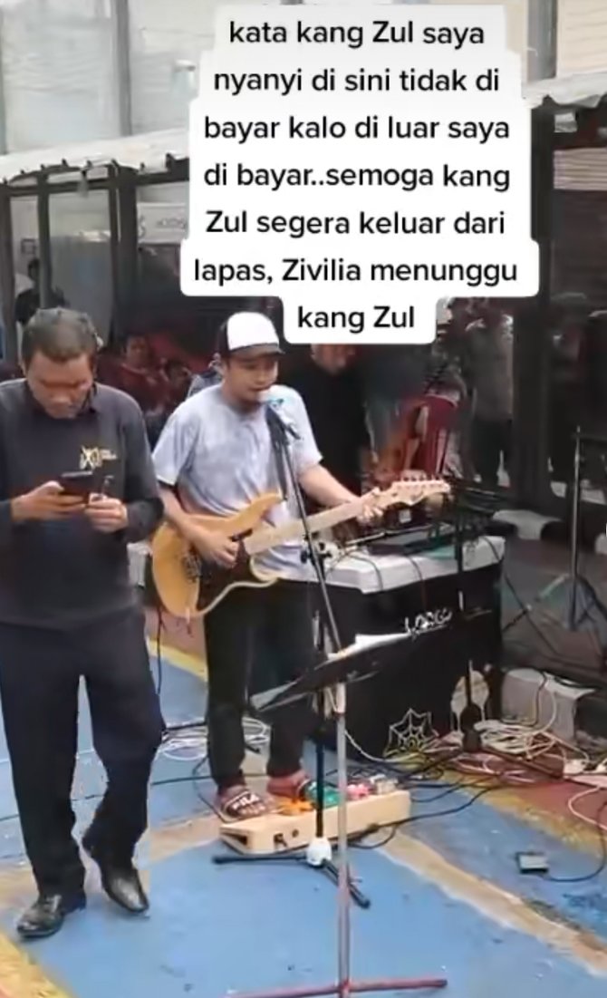 hibur para napi ini 4 potret zul zivilia nyanyi di lapas