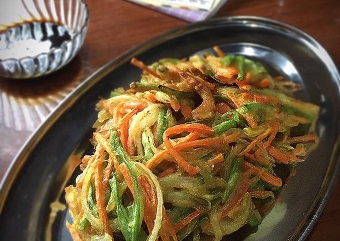 resep resep kakiage berbagai bahan bakwan sayur khas jepang gurih dan renyah
