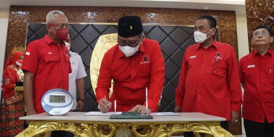 Serahkan Berkas Ke KPU, PDIP Resmi Daftar Pemilu 2024