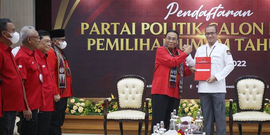 PDIP, NasDem, hingga PKS Mendaftar Jadi Calon Peserta Pemilu 2024