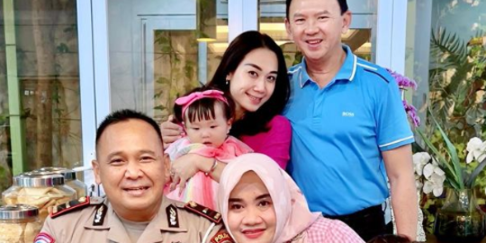 Momen Ahok Rayakan Ulang Tahun Ayah Mertua, Sosoknya Curi Perhatian