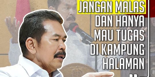 Pesan Jaksa Agung ke Jajaran: Jadi Jaksa Jangan Malas & Mau Tugas di Kampung Sendiri