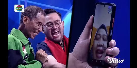 Babeh Ojol yang Viral Gemetar Ikut Audisi D'Academy 5, Sang Istri 'Sayang Semangat ya