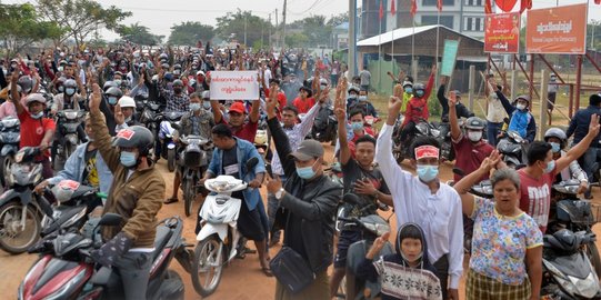 Junta Myanmar Tangkap Warga Jepang karena Rekam Video Demonstrasi