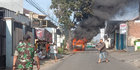 Mobil Pengangkut BBM Eceran di Garut Terbakar, Terdengar Suara Ledakan