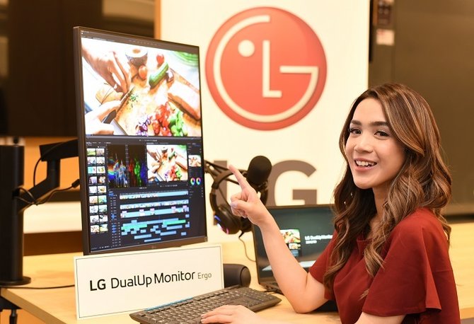 lg indonesia pasarkan lg dualup monitor
