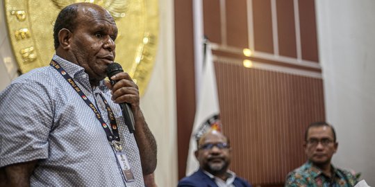 Suasana Audiensi Majelis Rakyat Papua dengan KPU