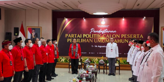 Bertambah Satu Lagi, Total Ada 40 Partai Masuk Sipol KPU