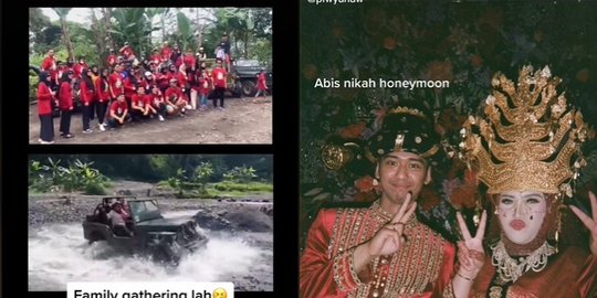Bukan Berdua, Pengantin Baru Ini Justru Pilih Honeymoon Bareng 2 Keluarga Besarnya