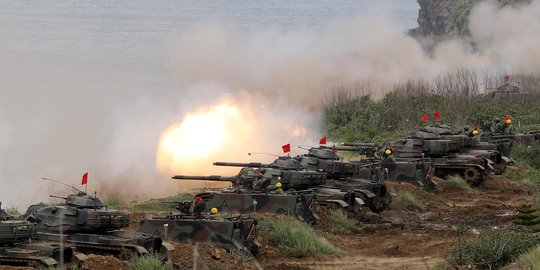 Sejarah Konflik dan Peta Kekuatan Militer China vs Taiwan