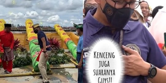 Sandiaga Uno Main Meriam Karbit Shock Ledakannya Besar, Auto Senam Jantung