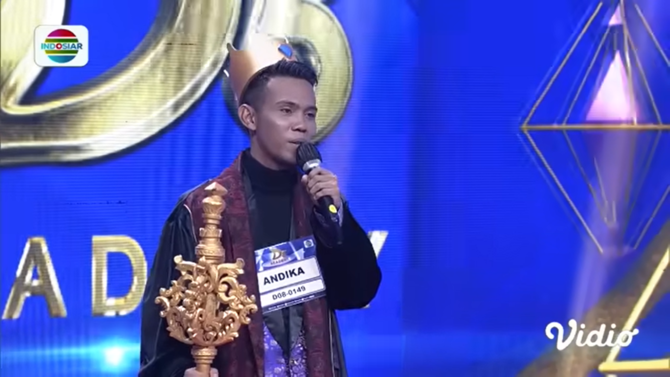 andika peserta audisi d039academy 5 asal jambi