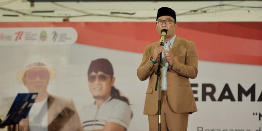 Dianggap Cocok Jadi Cawapres KIB, RK: Tugas Saya Bekerja Maksimal di Jabar