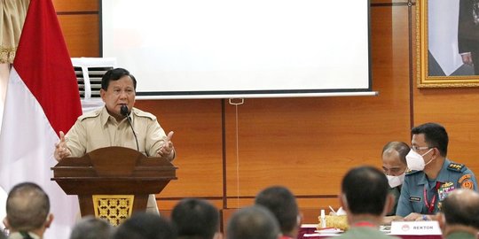 Prabowo Subianto: Saya jadi Menteri Pertahanan karena Pak Luhut