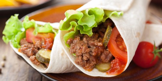 Resep Burrito Gurih Berbagai Bahan, Camilan Lezat Mengenyangkan