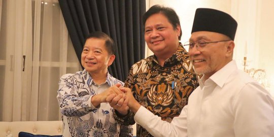 KIB Dinilai Ingin Sampaikan Pesan Persatuan Lewat Daftar Bersama ke KPU