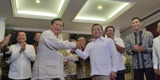 Perkuat Citra Koalisi, Gerindra-PKB Daftar ke KPU Bakal Dipandu Prabowo dan Cak Imin