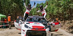 Pakai GR Yaris AP4, Tim TGRI Raih Juara Pertama Kejurnas Danau Toba Rally 2022